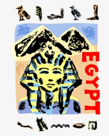 Vector Illustration Of Ancient Egyptian Great Sphinx - Poster, HD Png Download, Free Download