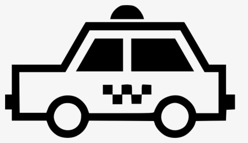 Taxi - Taxi Logo Png White Side, Transparent Png, Free Download