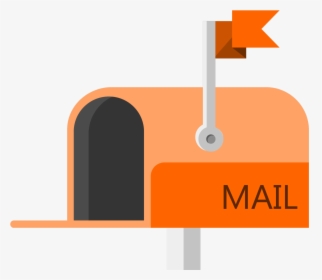 Mailbox Orange Png, Transparent Png, Free Download