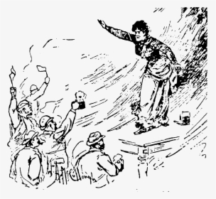 Lucy Parsons Anarchist Picnic - Illustration, HD Png Download, Free Download