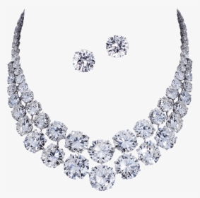 Transparent Jewels Png - Silver Necklace Design Png, Png Download, Free Download