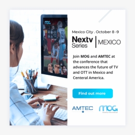 Home Highlight Nextv Mexico Conference Ott - Distance Education, HD Png Download, Free Download