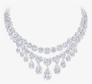 Diamond Jewellery Necklace Png, Transparent Png, Free Download