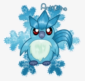 Pokemon Articuno Chibi , Png Download - Baby Articuno, Transparent Png, Free Download