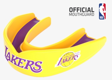 Los Angeles Lakers Nba Basketball Mouthguard - Boat, HD Png Download, Free Download