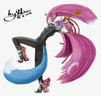 Blue-foxyfied - Bayonetta - Affinity Bayonetta Reference, HD Png Download, Free Download