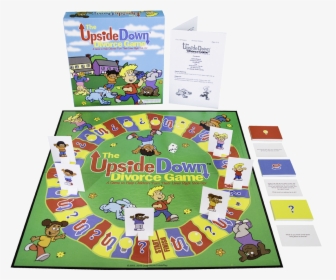 The Upside Down Divorce Board Game - Divorce Game, HD Png Download, Free Download