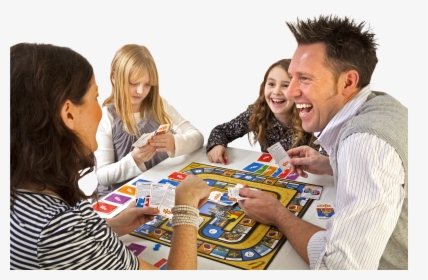 Family Games Png - Playing Board Games With Family, Transparent Png, Free Download