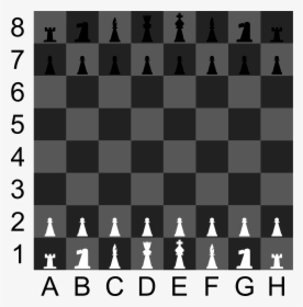 Chess Board Rows And Columns, HD Png Download, Free Download