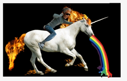 Flaming Unicorn, HD Png Download, Free Download