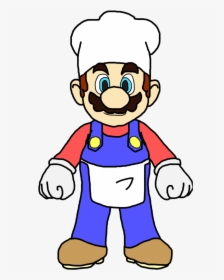 Mario Cooking Cliparts - Super Mario Cook, HD Png Download, Free Download