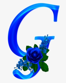 Blue Rose Border Design, HD Png Download, Free Download