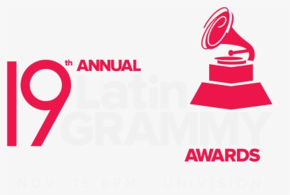 Hispanic Music Png - 19th Annual Latin Grammys Logo, Transparent Png, Free Download