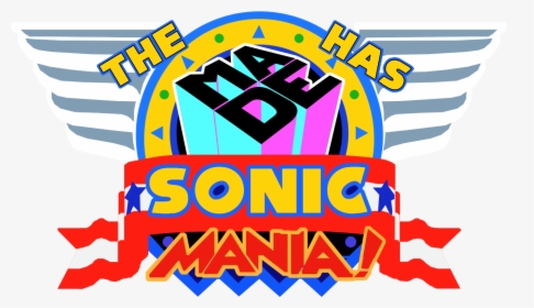 Sonic Mania Logo Png - Graphic Design, Transparent Png, Free Download