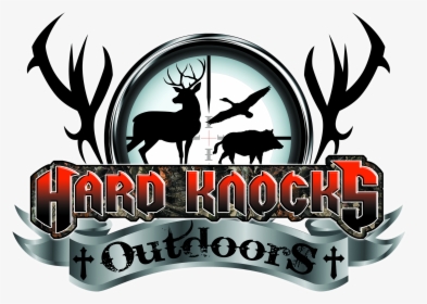 Elk Silhouette Png -hard Knocks Outdoors - Silhouette, Transparent Png, Free Download