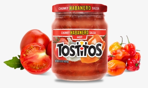 Tostitos® Chunky Habanero Salsa Hot - Tostitos Chunky Habanero Salsa, HD Png Download, Free Download