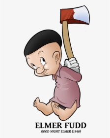 Elmer Fudd By Boscoloandrea - Elmer Fudd With Axe, HD Png Download, Free Download
