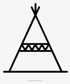 Teepee Coloring Page - K12 International Academy, HD Png Download, Free Download