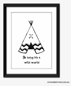 Wild Things Teepee - Hand Drawn Teepee, HD Png Download, Free Download