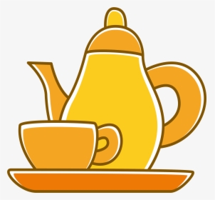 Transparent Teapot Clipart - Cha De Panela Amarelo Png, Png Download, Free Download
