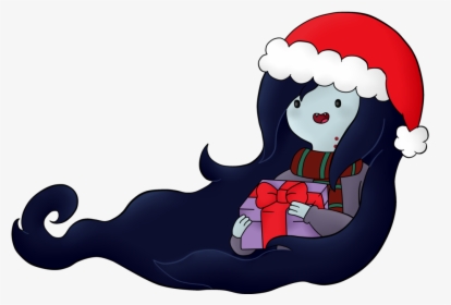 Adventure Time Christmas Drawings - Adventure Time Christmas Marceline, HD Png Download, Free Download