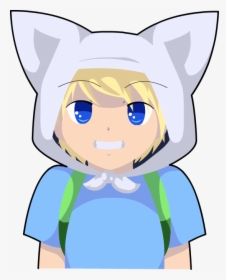 Finn The Human - Anime Adventure Time Png, Transparent Png, Free Download