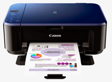 Canon Color Photo Printer Png Image - Printer Canon Pixma E510, Transparent Png, Free Download