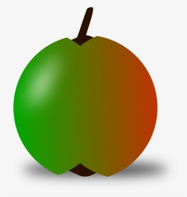 Red And Green Apple Clip Arts - Clip Art, HD Png Download, Free Download