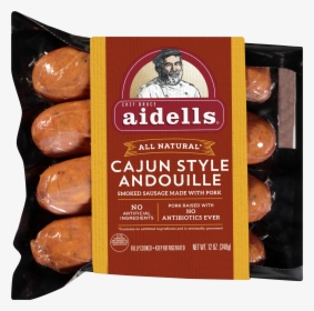Aidells All Natural Cajun Style Andouille Dinner Sausage, - Aidells Smoked Pork Sausage Cajun Style Andouille, HD Png Download, Free Download