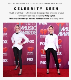 Halsey Spotted In Cult Of Coquette At The Iheartradio - Halsey Iheartradio Awards 2019, HD Png Download, Free Download