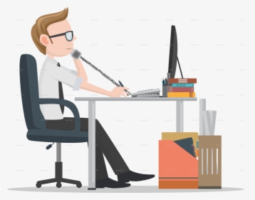 Transparent Office Worker Png - Office Worker Clipart Png, Png Download, Free Download