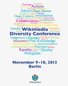 Wikimedia Diversity Conference-1, HD Png Download, Free Download