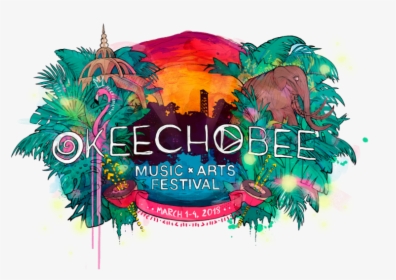 Okeechobee Music & Arts Festival Announces 2018 Lineup - Okeechobee Music Festival Logo, HD Png Download, Free Download
