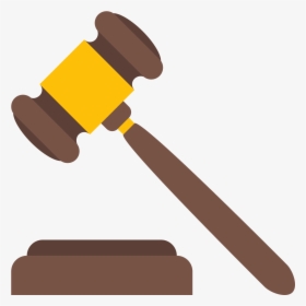 Computer Icons Statute Transprent - Law Hammer Icon Png, Transparent Png, Free Download