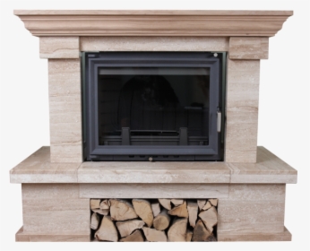 Fireplace Insert Stove Portal Chimney - Wkład Kominkowy Z Obudową, HD Png Download, Free Download