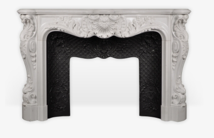 Palais Bourbon Is An Exceptional Custom-made Marble - 19th Century Fireplace Png, Transparent Png, Free Download