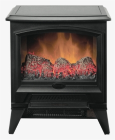 New White 1800w Free Standing Electric Stove Fireplace - Wood-burning Stove, HD Png Download, Free Download