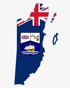 Flag Map Of British Hond - Commonwealth Of Nations Flag Map, HD Png Download, Free Download