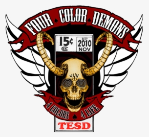 Four Color Demons - Tesd 4 Color Demons, HD Png Download, Free Download