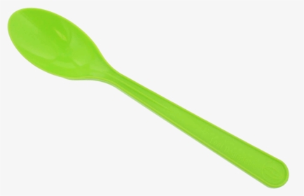 Spatula - Green Plastic Spoon, HD Png Download, Free Download