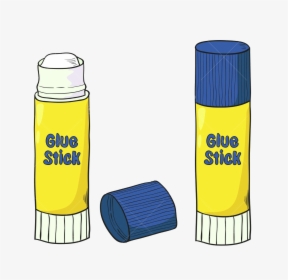 Glue Stick Sticks Clipart Transparent Png - Glue Stick Cartoon, Png Download, Free Download
