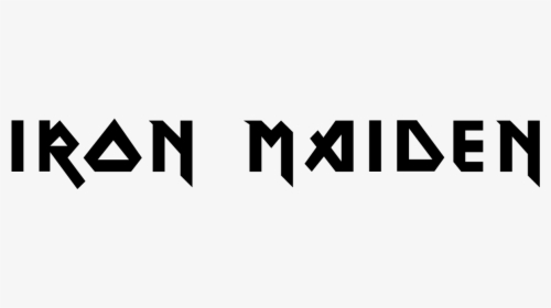 Iron Maiden - Iron Maiden Text Logo, HD Png Download, Free Download