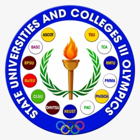 State Universities And Colleges Region Iii Olympics - State Colleges And Universities, HD Png Download, Free Download