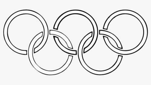 The Olympics Logo Png Free Background - Winter Olympics Activity Sheets, Transparent Png, Free Download