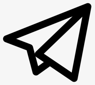 Telegram Logo - Telegram Black Logo Png, Transparent Png, Free Download
