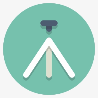 Circle Icons Tripod - Flat Icon Tripod, HD Png Download, Free Download