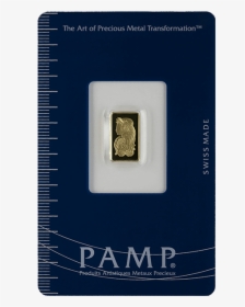 One Gram Gold Bullion, HD Png Download, Free Download