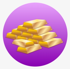 Gold, Gold Bar, Money, Wealth, Finance, Bullion, Golden - Lilac, HD Png Download, Free Download