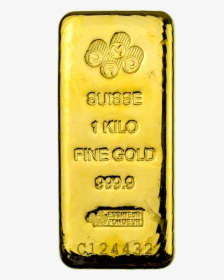 1 Kg Pure Gold Bar, HD Png Download, Free Download