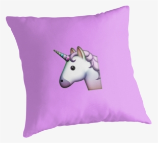 Unicorn Emoji - Cushion, HD Png Download, Free Download